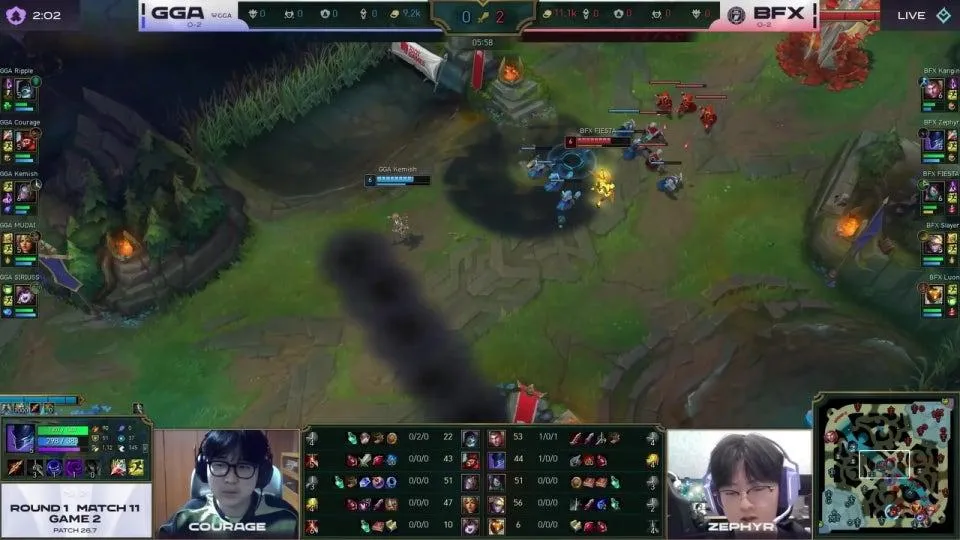 BFX vs GGA - BRO vs DNS - KT vs DK | 2026 LCK CL 라운드 1