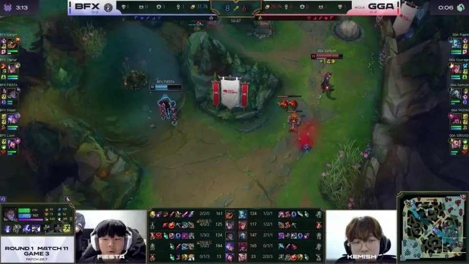 BFX vs GGA - BRO vs DNS - KT vs DK | 2026 LCK CL 라운드 1