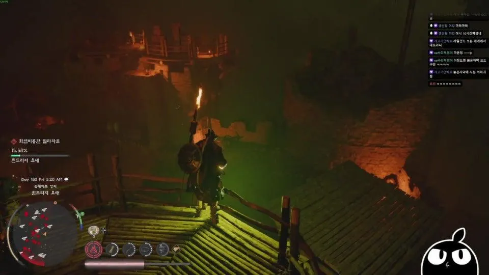 온 몸이 붉어졌다