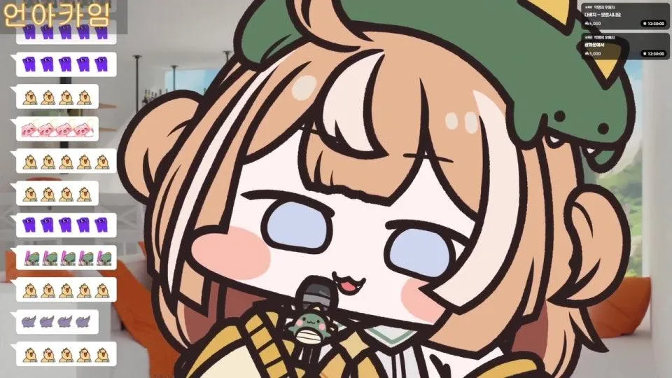 여교수로 지능 퇴화돼서 재활노래방