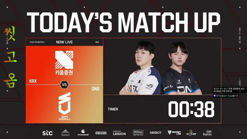 KRX vs DNS - KT vs BFX - T1 vs BRO #RoadtoEWC