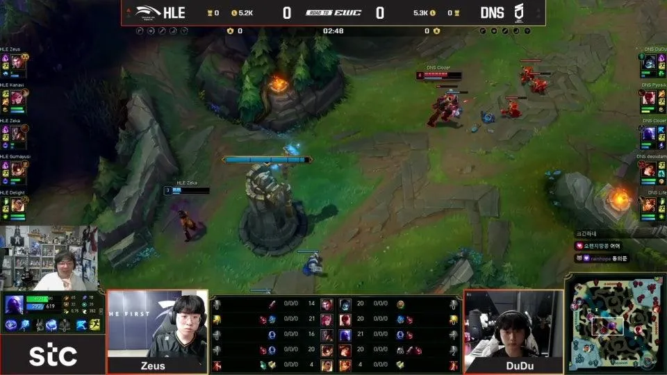 HLE vs DNS - DK vs NS #RoadtoEWC