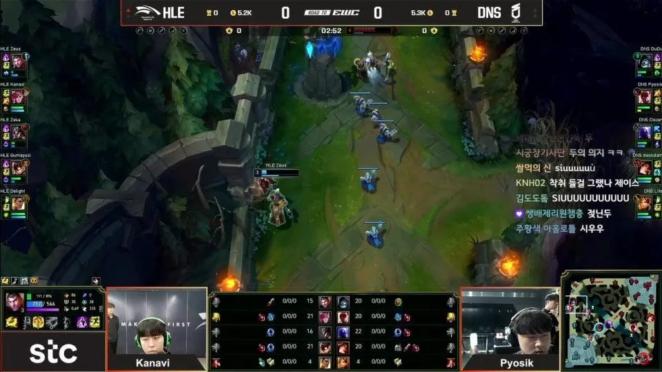 HLE vs DNS #ROADTOEWC
