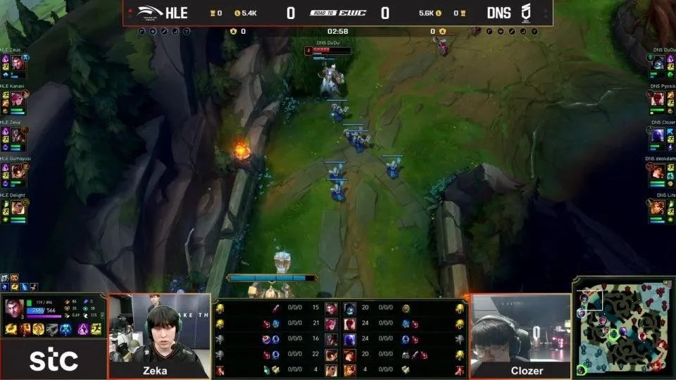 HLE vs DNS - DK vs NS ㅣ 리그오브레전드 ㅣ 2026 Road to EWC