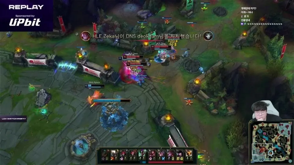 울챔스 / GEN vs NS - HLE vs DNS #LCKWatchParty
