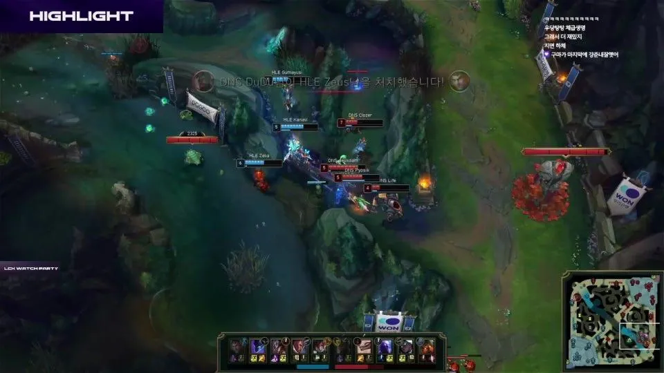 울챔스 / GEN vs NS - HLE vs DNS #LCKWatchParty