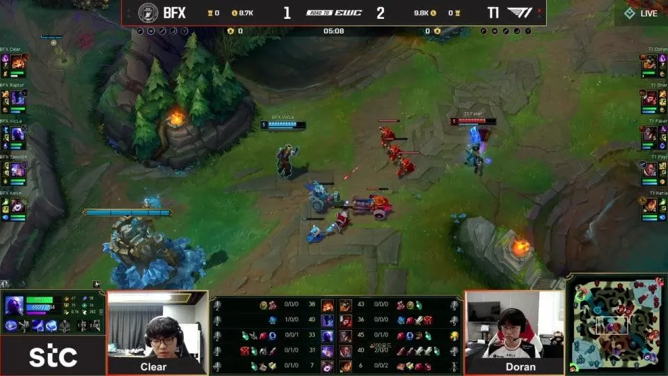 BFX vs T1 - HLE vs DK ㅣ 리그오브레전드 ㅣ 2026 Road to EWC