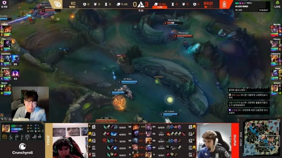EWC 최종진출전 MKOI vs KC