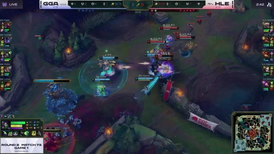 DK vs T1A - DNS vs KRX - GGA vs HLE | 2026 LCK CL 라운드 2