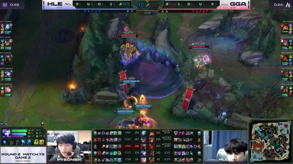 DK vs T1A - DNS vs KRX - GGA vs HLE | 2026 LCK CL 라운드 2