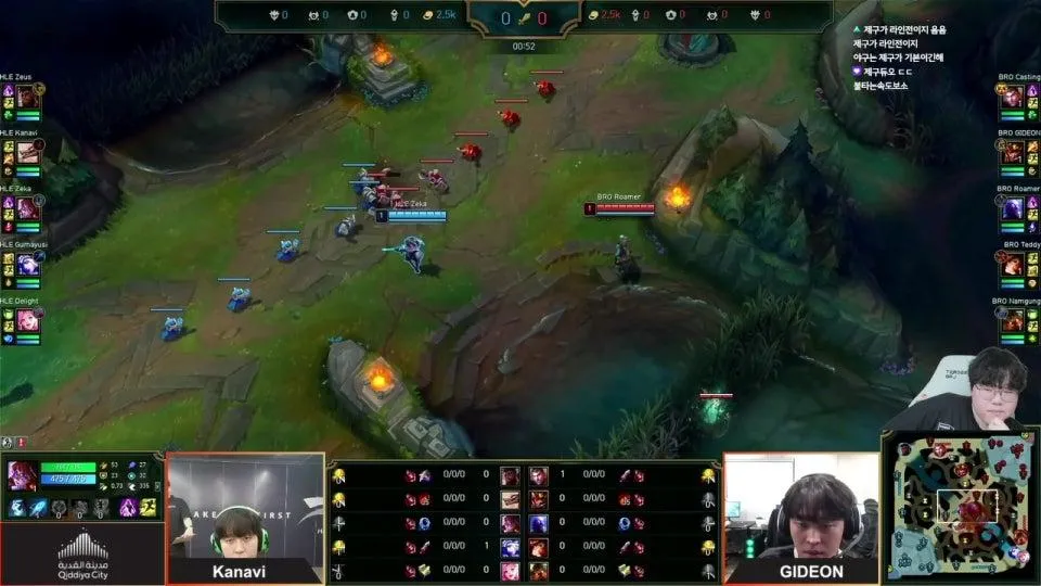 울챔스 / HLE vs BRO - BFX vs NS #RoadtoEWC