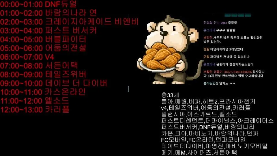 치킨거지런 쌀먹방