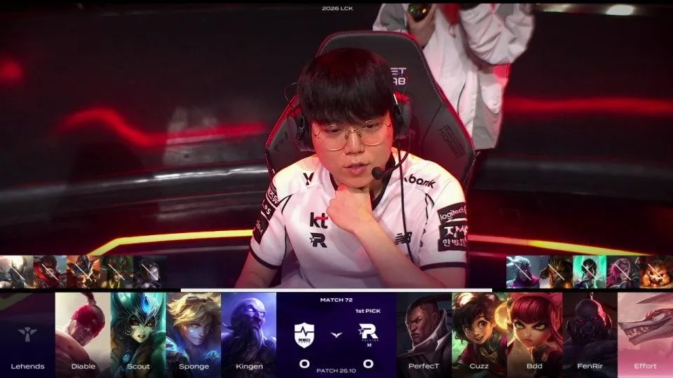 T1 vs KRX - NS vs KT | 2026 LCK