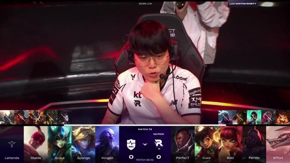 운챔스 / T1 vs KRX - NS vs KT #LCKWatchParty