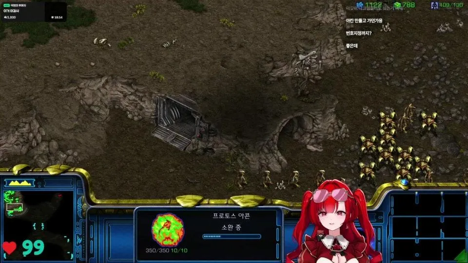 미녕이짱 1:1 대결 뜨는거 연습하기