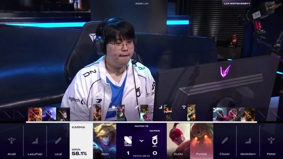 운챔스 / DNS vs KRX - KT vs GEN #LCKWatchParty