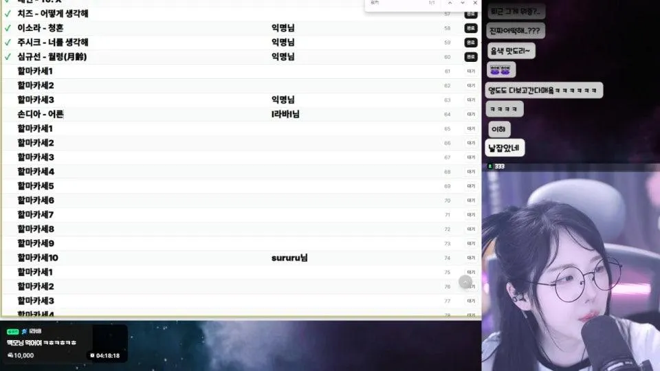 노래 107곡 ..퇴근이 늦어지는 나 ...언젠간 시작하겠지..ㅎ....하하.. (매주토)영도데이 시작