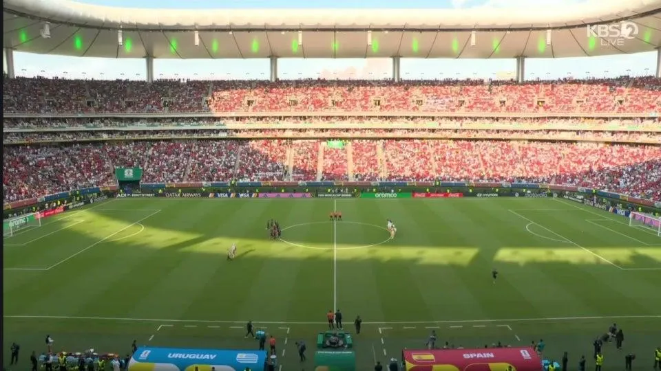 우루과이 vs 스페인 - FIFA 북중미 월드컵 | 조별리그 F조 3차전 풀경기 kbs 