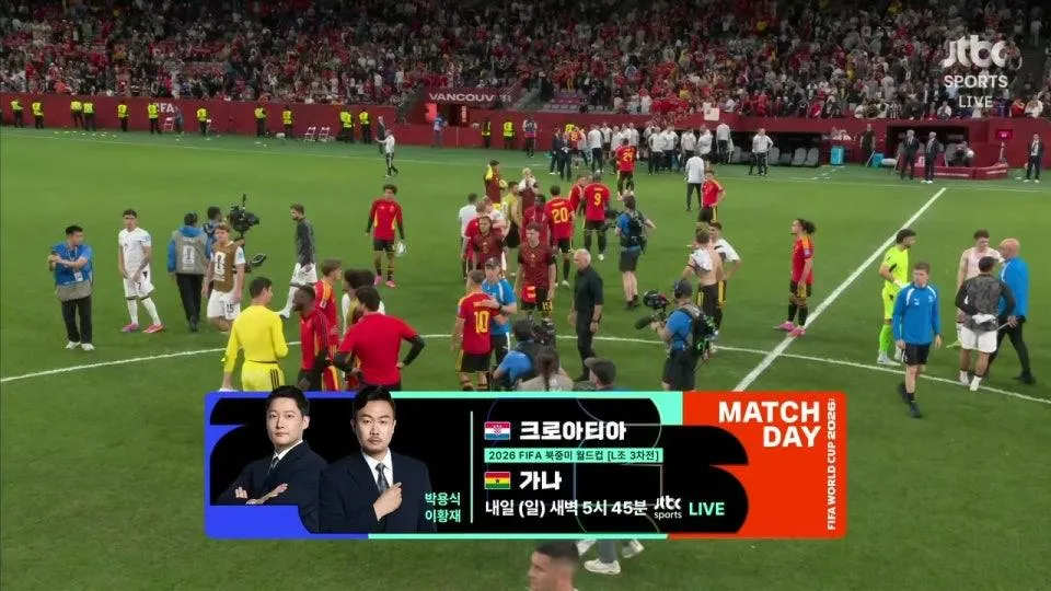 뉴질랜드 vs 벨기에 - FIFA 북중미 월드컵 | 조별리그 G조 3차전