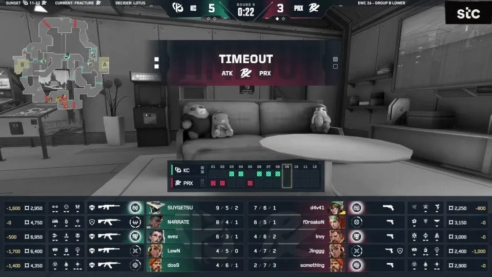 100T vs BBL - KC vs PRX | 그룹 3일차 | 발로란트 | EWC 2026