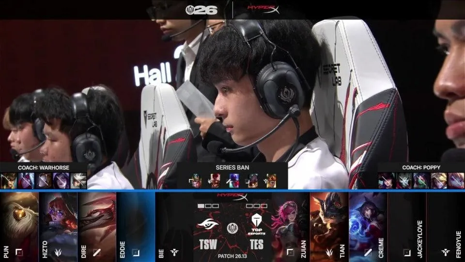 골드의 시선 TSW vs TES - HLE vs G2 | 브래킷 스테이지 승자조 2라운드 - 패자조 1라운드 #msi2026  ٩(●'▿'●)۶