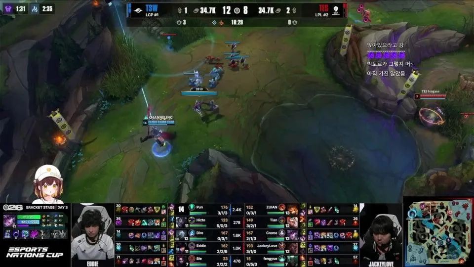 골드의 시선 TSW vs TES - HLE vs G2 | 브래킷 스테이지 승자조 2라운드 - 패자조 1라운드 #msi2026  ٩(●'▿'●)۶