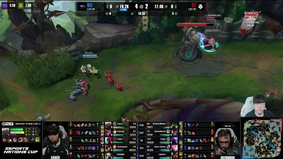 울챔스 / TSW vs TES - HLE vs G2 #MSI2026