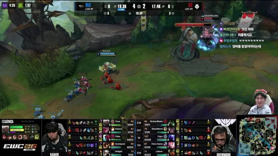 운챔스 / TSW vs TES - HLE vs G2 | 브래킷 스테이지 승자조 2라운드 - 패자조 1라운드 #MSI2026