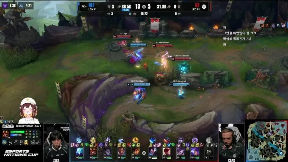 골드의 시선 TSW vs TES - HLE vs G2 | 브래킷 스테이지 승자조 2라운드 - 패자조 1라운드 #msi2026  ٩(●'▿'●)۶