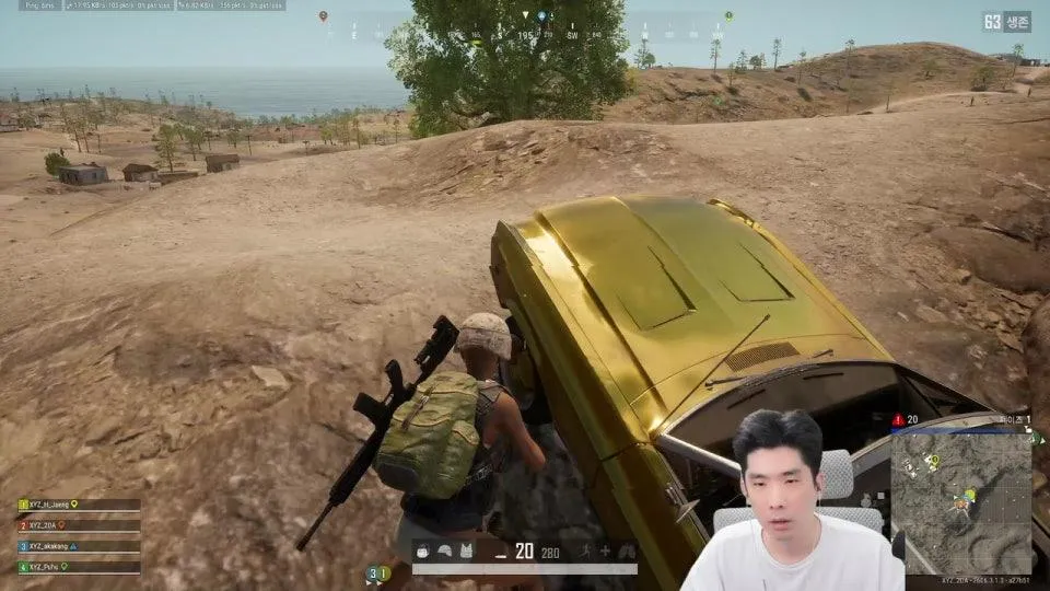 [PUBG: 통통배] 마지막 대회 DAY2 (흐쟁이,아카캉,후루 코치- 미라클)