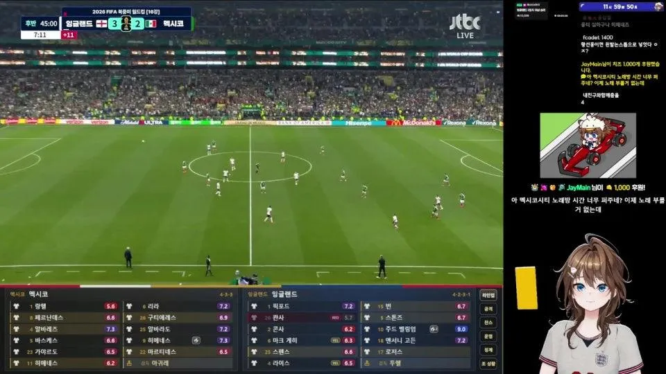 월드컵 잉글랜드 사랑방 ♥️♥️ ⚽