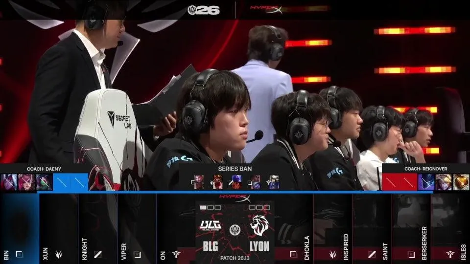 BLG vs LYON - T1 vs FUR | 브래킷 스테이지 승자조 2라운드 - 패자조 1라운드 #msi2026