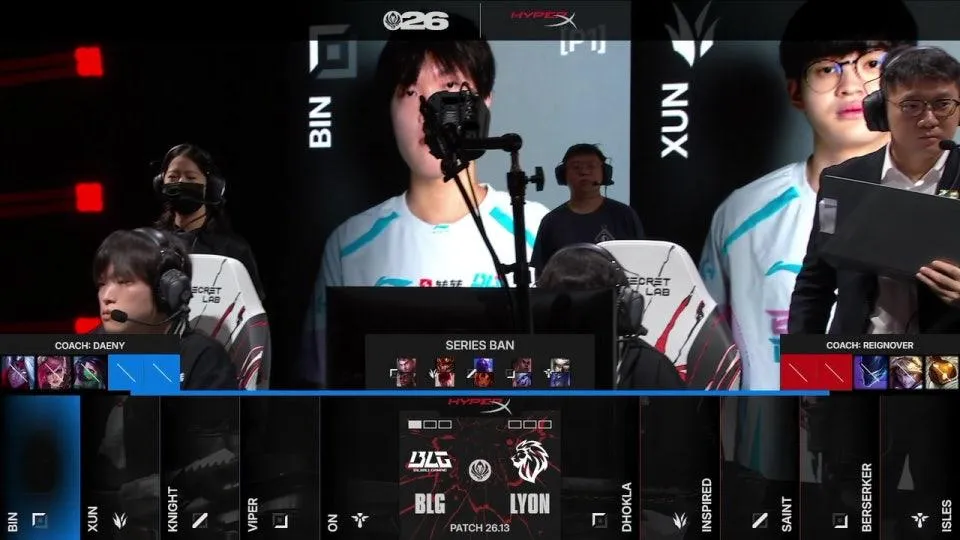 BLG vs LYON - T1 vs FUR | 브래킷 스테이지 승자조 2라운드 - 패자조 1라운드 | MSI 2026