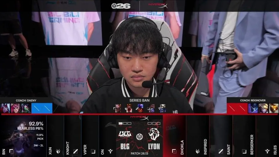 운챔스 / BLG vs LYON - T1 vs FUR | 브래킷 스테이지 승자조 2라운드 - 패자조 1라운드 #MSI2026