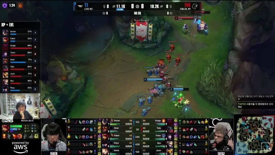 BLG vs LYON - T1 vs FUR | 브래킷 스테이지 승자조 2라운드 - 패자조 1라운드 #msi2026