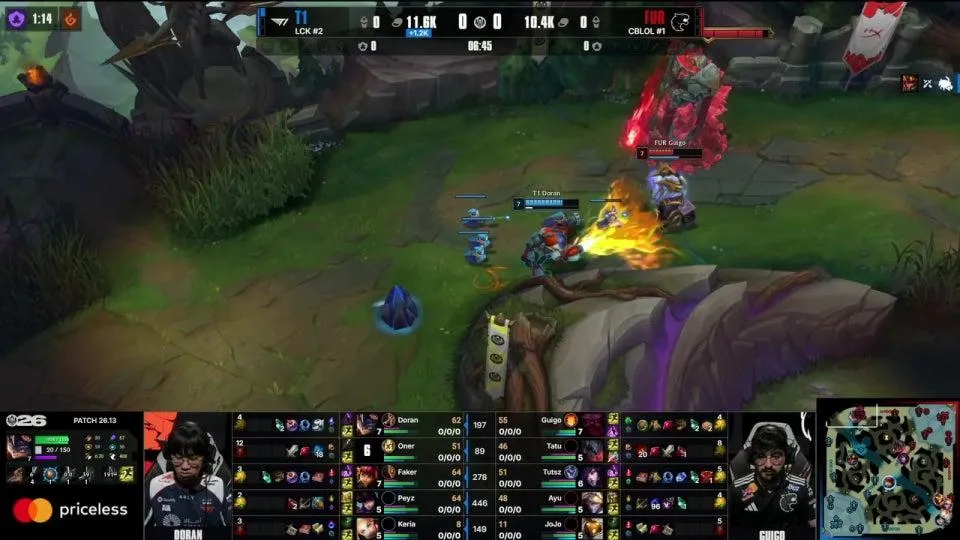 BLG vs LYON - T1 vs FUR | 브래킷 스테이지 승자조 2라운드 - 패자조 1라운드 | MSI 2026
