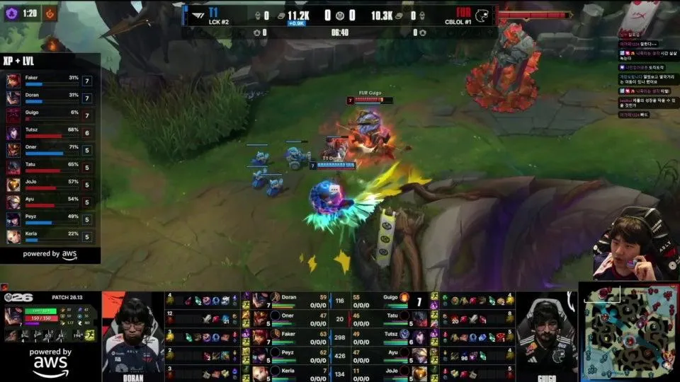 MSI T1 vs FUR 같이보기 오늘은 긴장 안할게? #MSI2026