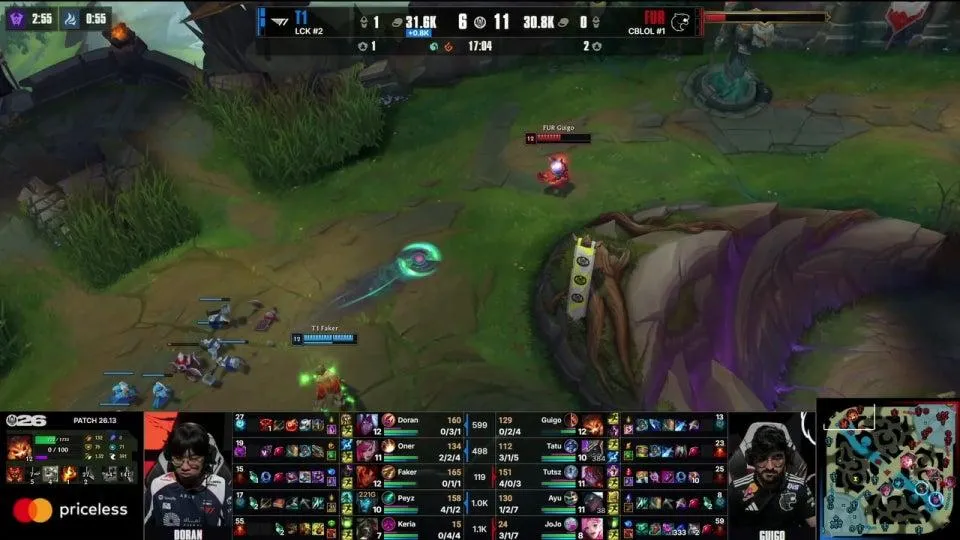 BLG vs LYON - T1 vs FUR | 브래킷 스테이지 승자조 2라운드 - 패자조 1라운드 | MSI 2026