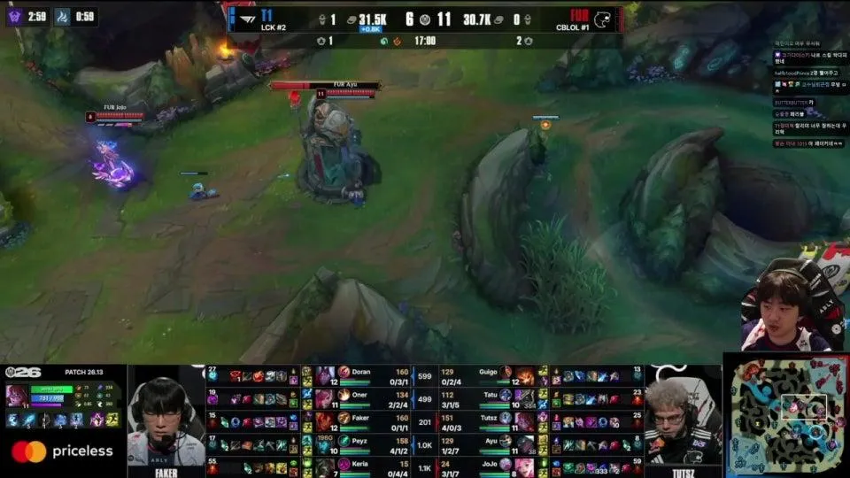 MSI T1 vs FUR 같이보기 오늘은 긴장 안할게? #MSI2026