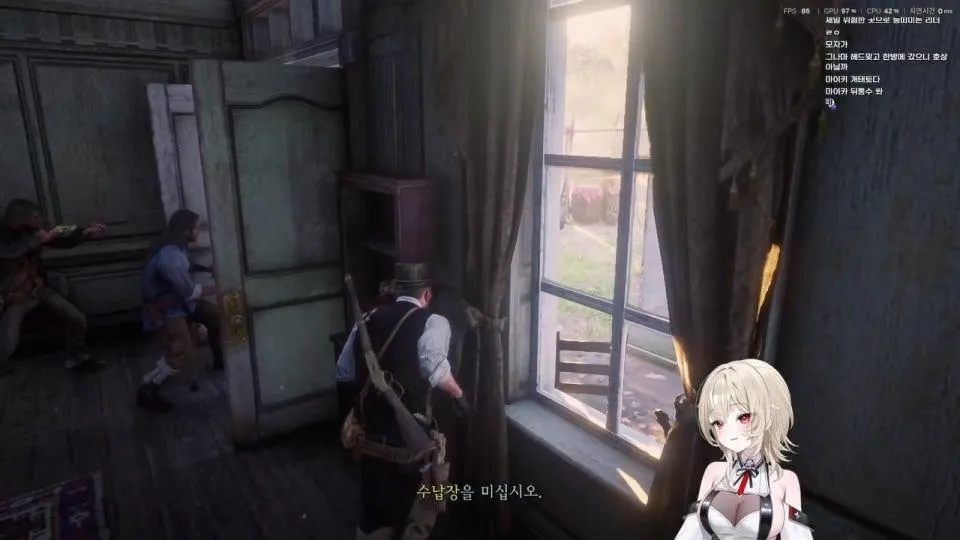 치지직의 섹시카우걸이 나타났다 (카우보이의 여자버전 그거 맞음)