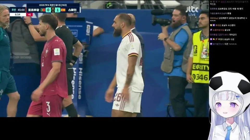 호날두 운웡방 월드컵 포르투갈 vs 스페인 !!!!!!!!