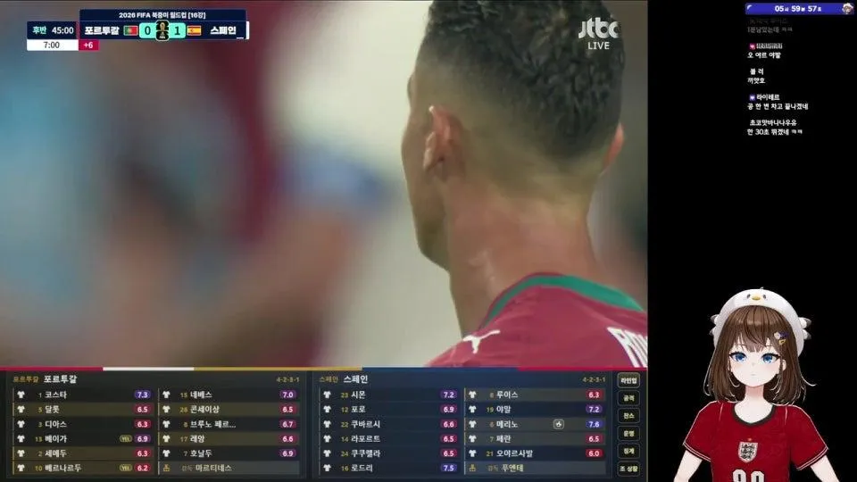월드컵 포르투갈 vs 스페인 16강전 ⚽