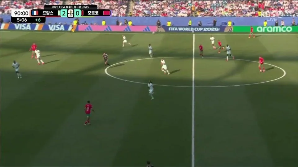 FIFA 북중미 월드컵 | 8강전 프랑스 vs 모로코 경기.