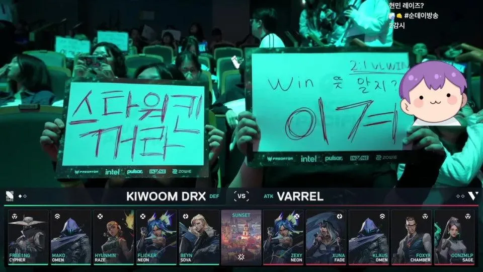17:00 VL vs KRX / 20:00 ZETA vs NS - VCT 퍼시픽 - 스테이지 2 - 그룹 스테이지 - Day 12