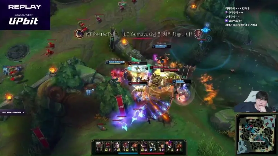 울챔스 / DNS vs BRO - KT vs HLE #LCKWatchParty