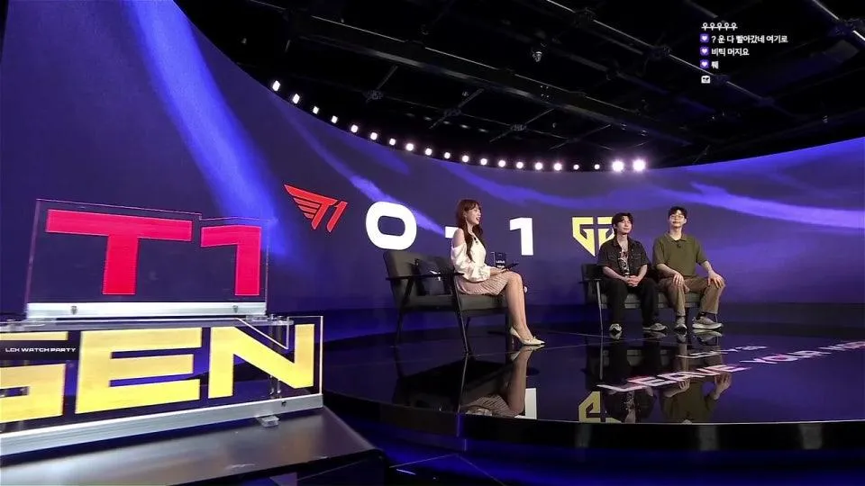 울챔스 / T1 vs GEN - KRX vs BRO #LCKWatchParty