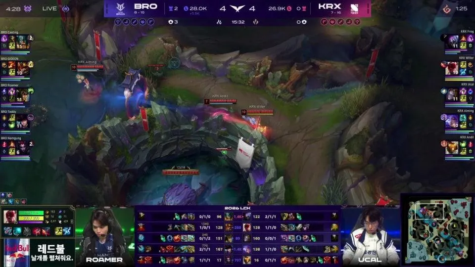 T1 vs GEN - KRX vs BRO | 2026 LCK