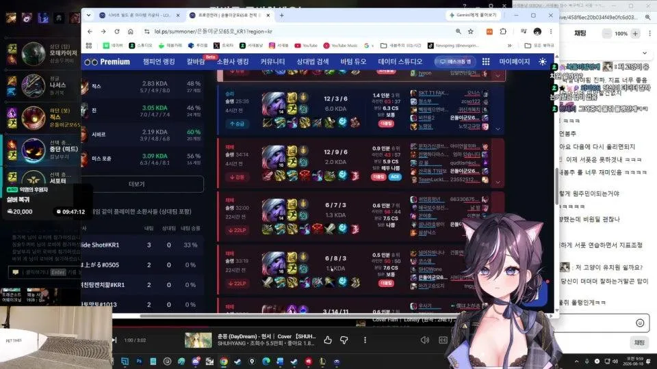 서새봄] 점수 복구하고 서폿 ㄱㄱㄱㄱㄱㄱㄱㄱ
