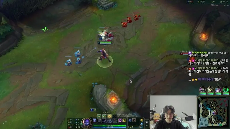 미드 6일차 `^` LCK 전까지 140점 시작 `^`