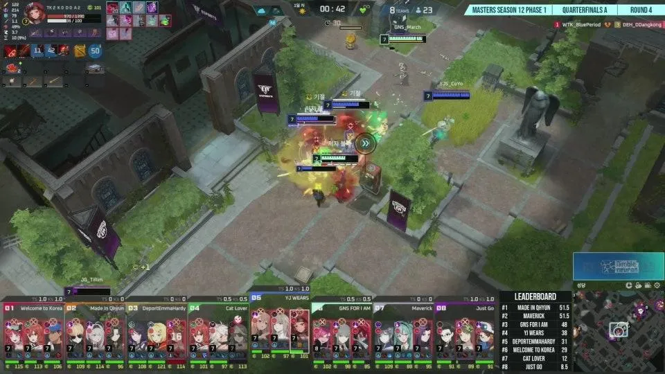 [🔴LIVE] 쿼터파이널 | 마스터즈 시즌12 페이즈1